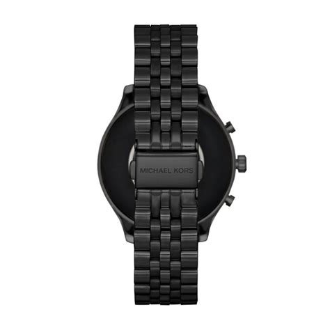 black michael kors lexington|Michael Kors lexington smart watch.